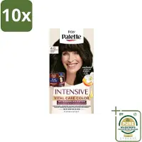 Schwarzkopf 10 x Poly Palette – Haarverf – 4-0 Donkerbruin – 115 ml - Grootverpakking - Haarkleur - Haarkleuring - Grijsdekking - Donkerbruin - Haarverzorging