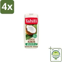 Tahiti – Douchegel – Coco - 315 ml - Voordeelverpakking - 4 stuks - Douchegel kokos - Kokosgeur