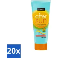 Sence 20 x - After Sun - Lotion - Kalmerend - 200 ml - After Sun Lotion - Zonverbrande Huid - Huid Kalmeren - Aloë Vera - Zomerse Teint