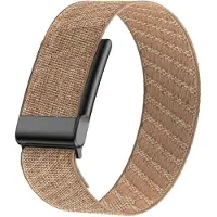 Strap-it Gebreid bandje Nylon geschikt voor WHOOP 5.0 - Bruin