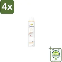 Dove – Deodorant Spray – Fruity Fresh – 200 ml - Voordeelverpakking - 4 stuks - Anti-transpirant spray - Zweetgeur