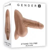 Gender X - Realistische siliconen holle packer met balzak - 15,9 cm