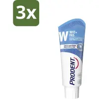 Prodent 3 x – Tandpasta – Wit + Fris – Complete Bescherming – 75 ml - Koffie - Koffiezetapparaat - Koffiezetapparaat