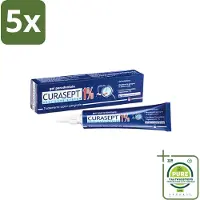 Curasept 5 x Parodontaal Gel 1% CHX 30 ml - Grootverpakking - Parodontale Gel - Chloorhexidine Gel - Tandvlees Verzorging - Mondhygiëne - Anti-discoloration