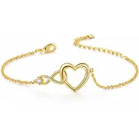 LGT JWLS Zilverkleurige Damesketting met Rechthoekige Witte Zirkonia Hanger
