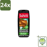 Tahiti – Douchegel – Tropenhout Vegan - 315 ml - Voordeelverpakking - 24 stuks - Douchegel tropisch hout - Vegan douchegel