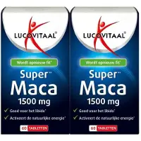 Lucovitaal 2x Maca Super 1500mg 60 tabletten