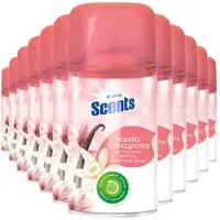 At Home 12x Automatische Spray Navulling Vanille en Magnolia 250 ml