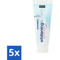 Sence 5 x - Whitening - Tandpasta - Met Fluor - 75 ml - Tandpasta - Witte Tanden - Fluor - Tanden Reinigen - Tanden Verzorgen