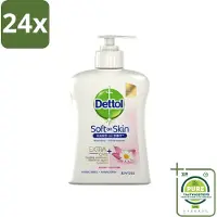 Dettol - Handzeep - Antibacterieel - Hydraterend - Kamille - 250 ml - Voordeelverpakking - 24 stuks - Handzeep - Antibacterieel