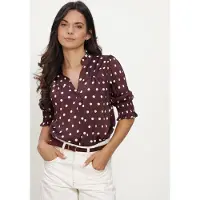 Notre-V Dames Blouses Nv-indra - Bordeaux - Maat M