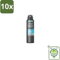 Dove 10 x Men+Care – Deodorant Spray – Clean Comfort – 200 ml - Grootverpakking - Anti-transpirant Spray - Okselgeur - Frisse Geur - Schone Geur - Okselverzorging