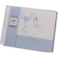 Gamberritos laken set blauw baby 3 delig groot