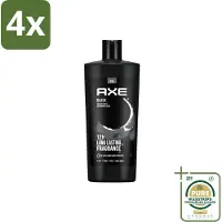 Axe – Douchegel – Black – 700 ml - Voordeelverpakking - 4 stuks - Douchegel black - Douchegel fris
