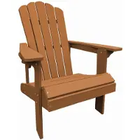 UNUS Adirondack tuinstoel Lino natuur gerecycled HDPE weerbestendig