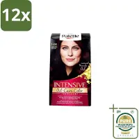 Schwarzkopf Poly Palette – Haarverf – 45505 Mahoniezwart – 115 ml - Voordeelverpakking - 12 stuks - Warme mahonietonen - Diepzwarte haarkleur