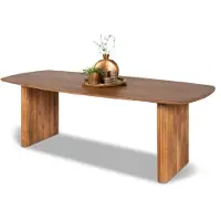 De Bommel Meubelen Eettafel Amare - deens ovaal 210x100 cm - Mangohout Lichtbruin