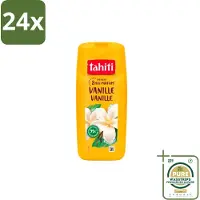 Tahiti – Douchegel – Vanille - 315 ml - Voordeelverpakking - 24 stuks - Huid verzorgen - Schuim douchegel