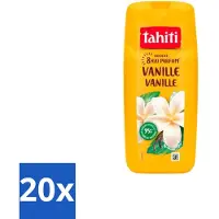 Tahiti 20 x – Douchegel – Vanille - 315 ml - Douchegel Vanille - Warme Geur - Huid Verzorgen - Schuim Douchegel - Sheabutter