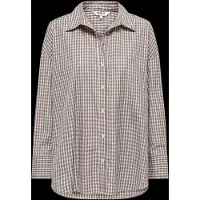 ONLY Blouse Onloregon Alva Ls Reg Shirt Noos Wv 15367554 Sandshell/brown Dames Maat - S