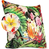 ANRO Sierkussen Exotisch 50x50cm – Velours Microvezel Inclusief Vulling Bank Woonkamer Decoratief