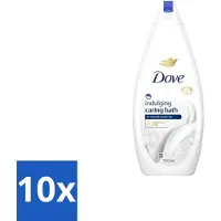 Dove 10 x – Badcrème – Indulging Cream – 720 ml - Badcrème - Badcrème 720 Ml - Badcrème Voor Huid - Badcrème Voor Zintuigen - Zachte Reiniging