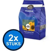 Deli Nature 2x - Premium zonnepitten gestreept 2,5kg - Vogelvoer - 2.5 kg