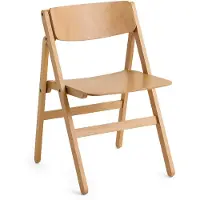 HAY Backflip Chair stoel Golden gelakt beukenhout