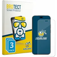 BROTECT Screenprotector 3 Stuks voor Huawei Nova 16 Pro Beschermglas transparant