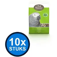 Deli Nature 10x - Premium papegaaien 800gr - Vogelvoer - 800 g