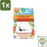 Air Wick 1 x Decosphere - Luchtverfrisser - Grapefruit & Oranjebloessem - 75g- Luchtverfrisser - Frisse Geur - Grapefruit - Oranjebloessem - Geur Neutraliseren