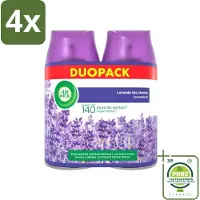 Air Wick Freshmatic - Luchtverfrisser Navulling - Pure Fresh Lavendel - Bundel - 2x250ml - Voordeelverpakking - 4 stuks - Luchtverfrisser - Lavendelgeur