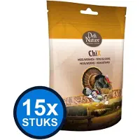 Deli Nature 15x - ChiX meelwormen 200gr - Kippenvoer - 200 g