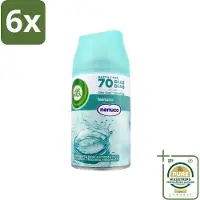 Air Wick - Luchtverfrisser Navulling - Nenuco - Automatische Spray - 250 ml - Voordeelverpakking - 6 stuks - Automatische spray - Geurverspreiding