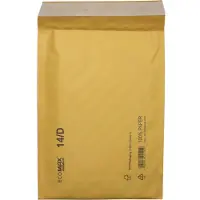 Netuno Luchtkussen enveloppen A5 - 14/D - 275 x 200 mm - 10 stuks - HK zelfklevend met plakstrip - Bruin -