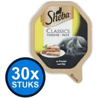 Sheba 30x - Classic Paté Kip - Kattenvoer Natvoer - 85 g