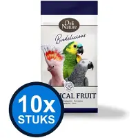 Deli Nature 10x - Birdelicious tropical fruit 750gr - Vogelvoer - 750 g