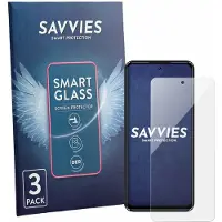 Savvies 3 Stuks Screenprotector - geschikt voor Lagenio A11 - beschermfolie glas transparant