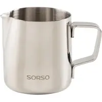 Sorso Barista melkkannetje, roestvrij staal, 350 ml – Zilver