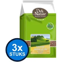 Deli Nature 3x - Premium lijnzaad 1kg - Vogelvoer - 1 kg