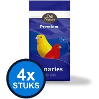 Deli Nature 4x - Premium kanaries 1kg - Vogelvoer - 1 kg