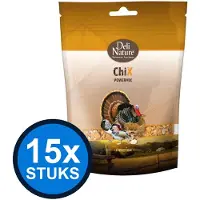 Deli Nature 15x - ChiX powermix 750gr - Kippenvoer - 750 g