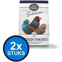 Deli Nature 2x - Birdelicious tropische vogels 2,5kg - Vogelvoer - 2.5 kg