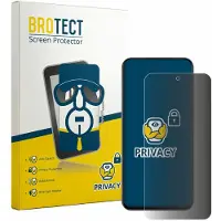 BROTECT - privacy screenprotector voor realme Narzo 100x - Folie Beschermfolie Blauwlichtfilter