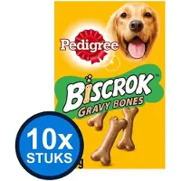 Pedigree 10x - Biscrok Gravy Bones - Hondensnacks - 400 g