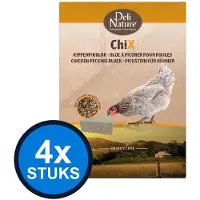 Deli Nature 4x - ChiX kippenpikblok 1kg - Kippenvoer - 1 kg