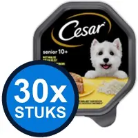 Cesar 30x Senior - Kip & Rijst - Hondenvoer - 150g