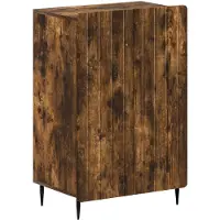 vidaXL Schoenenkast ZWOLLE 59,5 x 39,5 x 91,5 cm Bewerkt hout