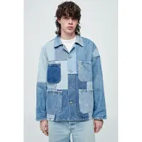 RE/DONE Quilted Barn Jacket Assorted Indigos Maat: S | Spijkerjassen Outlet | Heren | Blauw