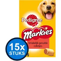 Pedigree 15x - markies original 500gr - Hondenvoer Snacks - 500 g